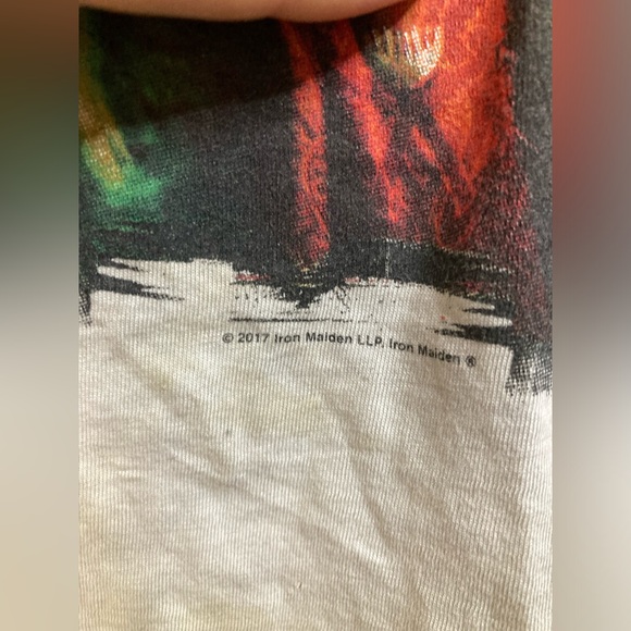 Iron Maiden Book of Souls Two-Tone T-Shirt, Size XL - Picture 5 of 6